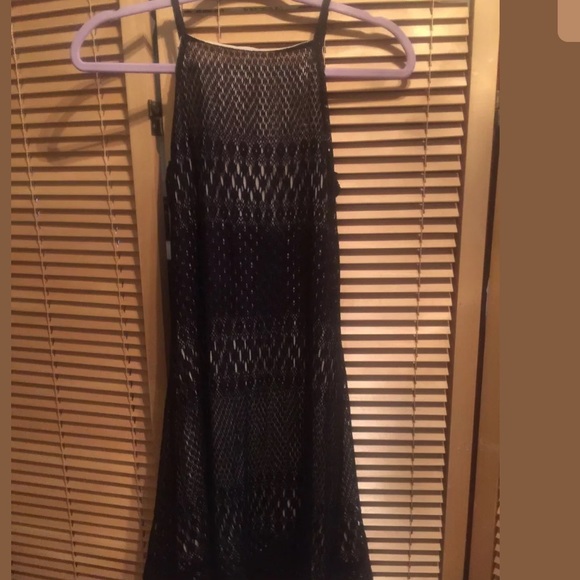 Hugo Buscati Dress Lace Lined Black Size XS - Picture 2 of 8